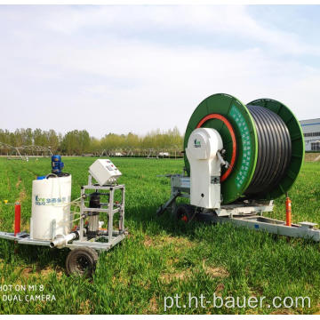 Modelo de lança do sistema de irrigação com carretel de mangueira automático de fábrica